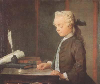 Jean Baptiste Simeon Chardin Boy with a Spinning top (mk08)
